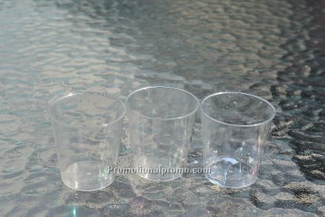 1 Oz. Clear Plastic Shot Glass