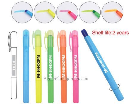Promotional Plastic Gel Highlighter
