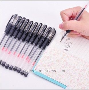 promotional Plastic Gel ink pen