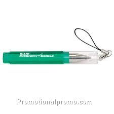 promotional ballpoint pen with lanyard