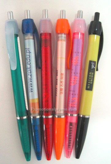 Promotional Plastic Banner Pen, Flyer Pen