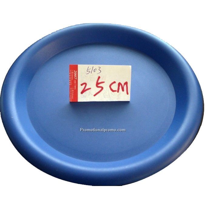 25cm plastic plate