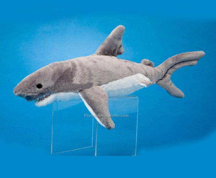 Plush shark with T-shirt