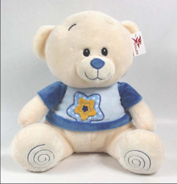 Plush Teddy Bear with logo T-shirt