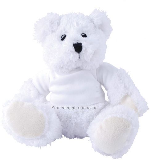 White Teddy Bear with T-shirts