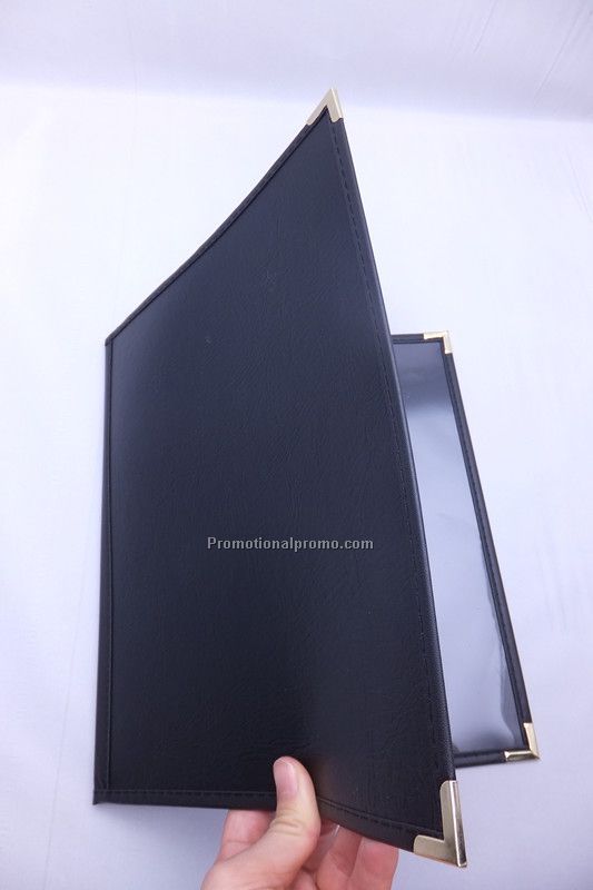 PU Menu clear pocket