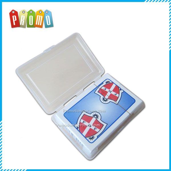 Hot playing card with plastic box