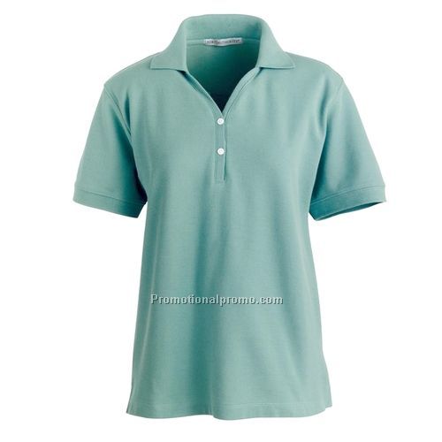Polo Shirt - Port Authority Ladies 100% Pima Cotton Sport Shirt, 6.2 oz