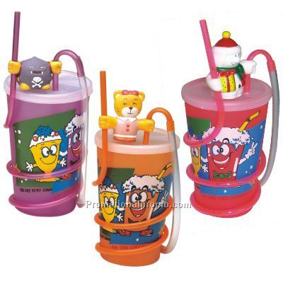 PP Cartoon Straw Cup