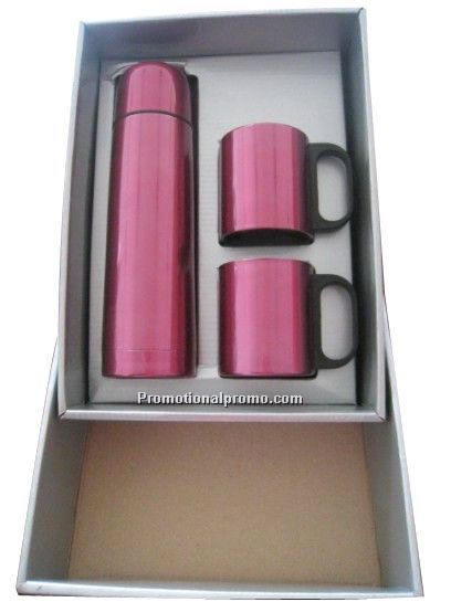 Stainless steel vacuum cup gift set