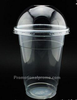 plastic cup with cover