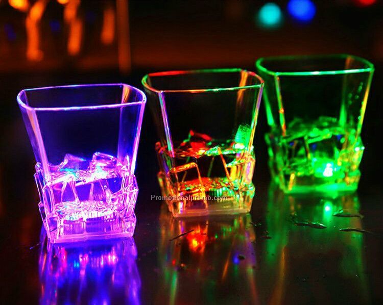 Colorful LED wisky shot light cup