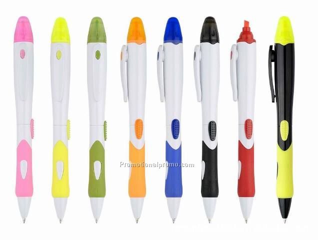 Solid gel highlighter pen