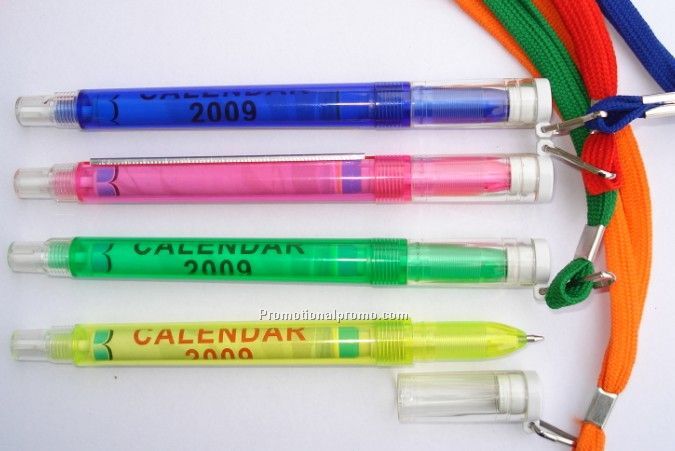 Promotional Banner pen/flag pen with rope