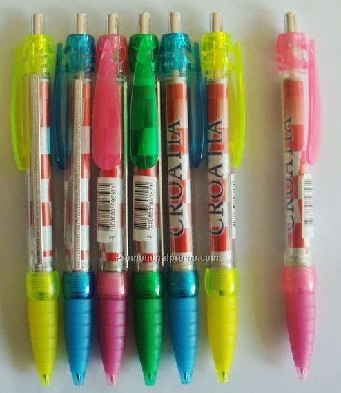Promotion plastic flag pen