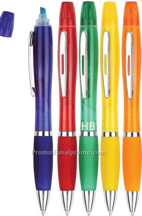 pen with highlighter