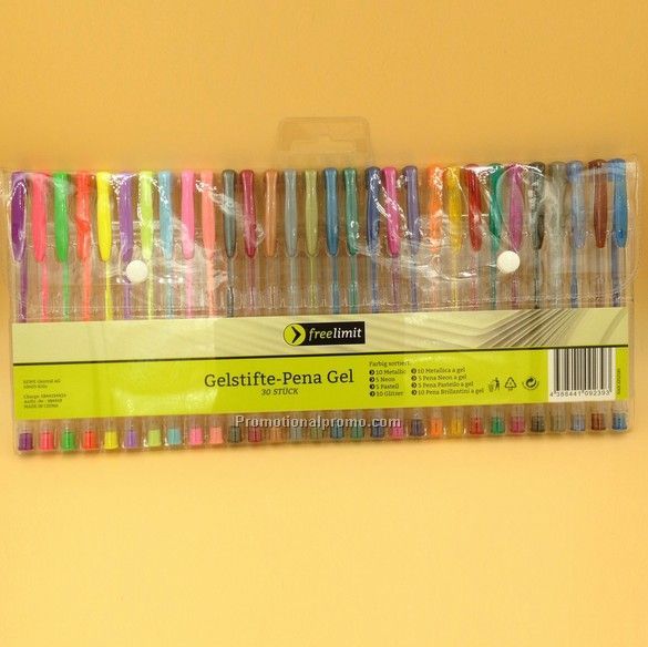 30 Pack Gel Pen 0.7mm