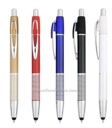 Customized Logo Metal Ballpoint Pen Stylus Pen