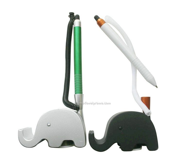 Metal Elephent Stand Table Pen