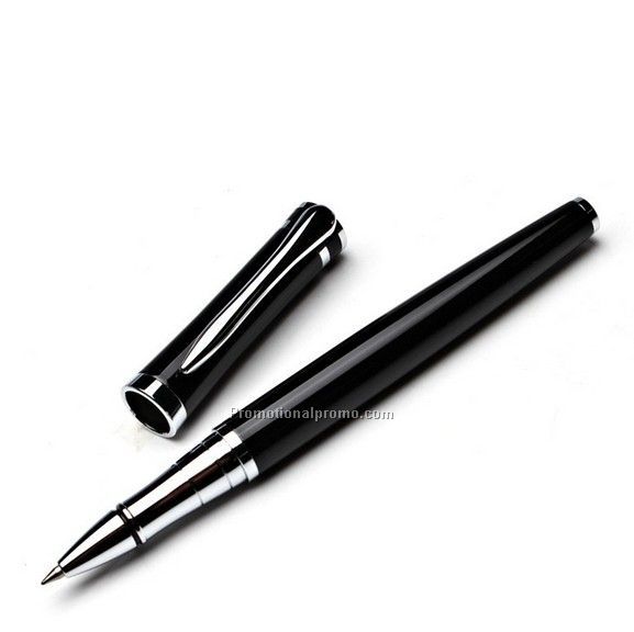 Promotional metal gel ink pen