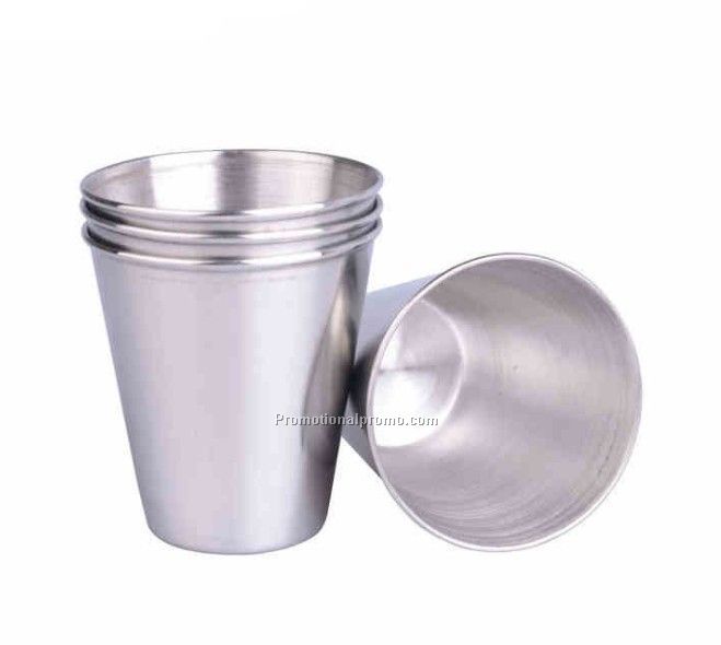 Cheap custom-made logo promotional stainless steel mug