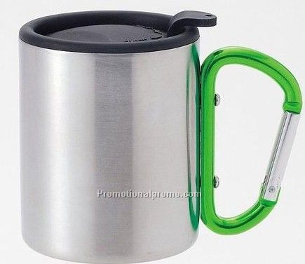 Carabiner Mug With Lid