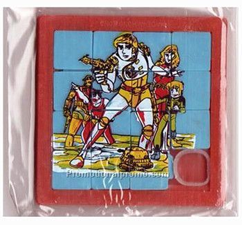 Promotional plastic puzzle