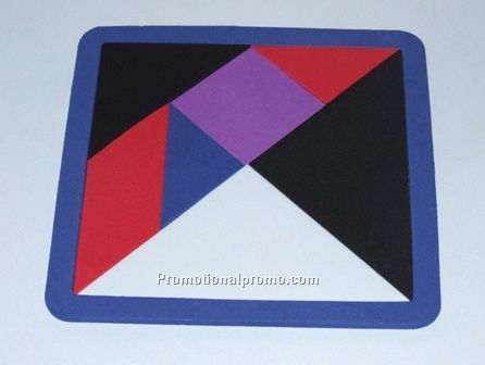 Geometric foam puzzle