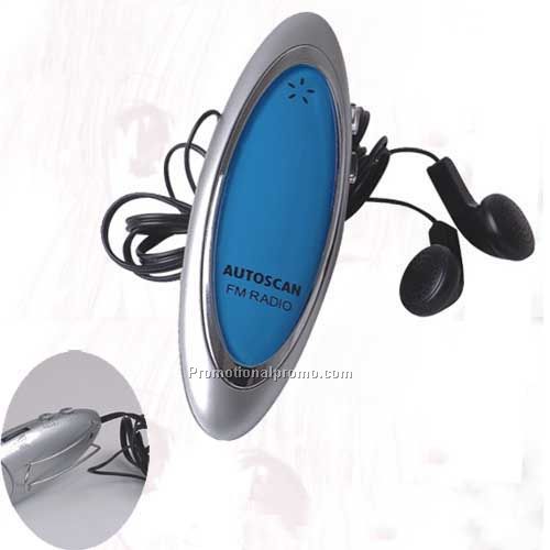 Football Shape AM-FM Radio