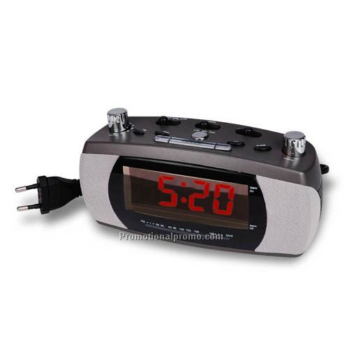 Voice Recognition Talking Dual Alarm Clock Radio
