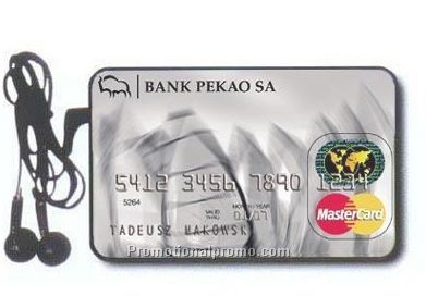 Mini promotional FM Radio,credit card typle radio