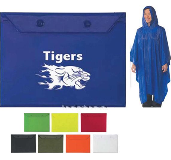 Promotional Rain Ponchos - Adult