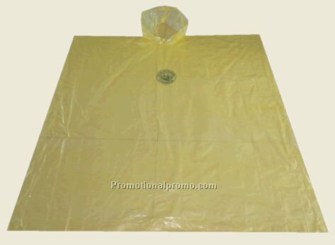Plastic rain  poncho
