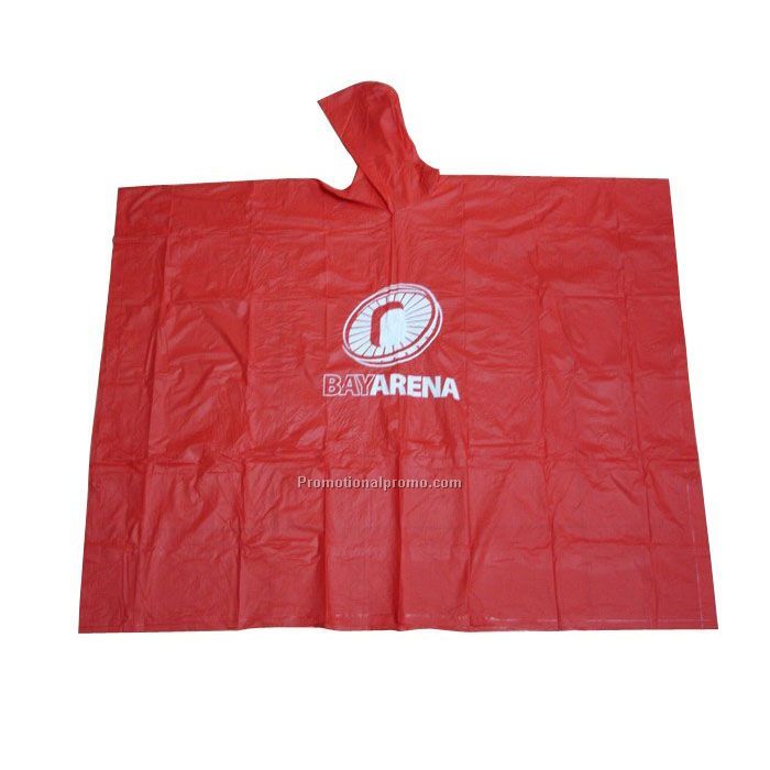0.1MM eco-friendly pvc raincoat