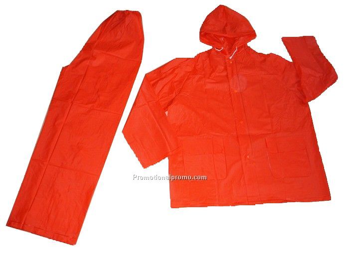 PVC raincoat set