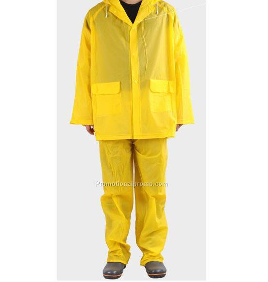 PVC raincoat set