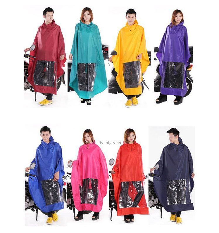 Fashion adult rainsuit PVC raincoat