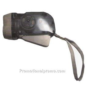 Rechargeable pump-up torch