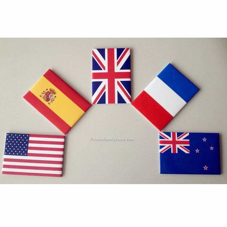 Flag fridge magnet