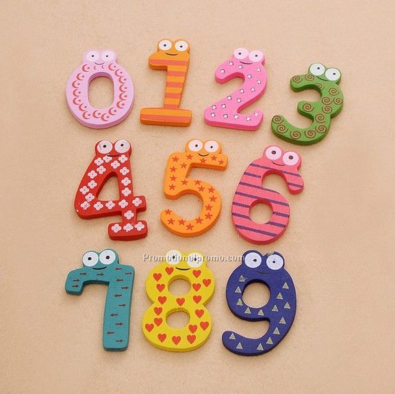 Letter fridge magnet 10 pieces one set, creative crafts
