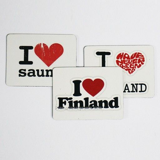 OEM logo advertising printing cartoon fridge magnet