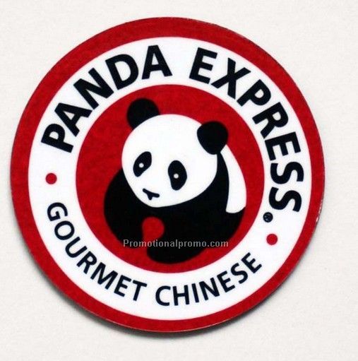 Cartoon panda fridge magnet, OEM logo magnet