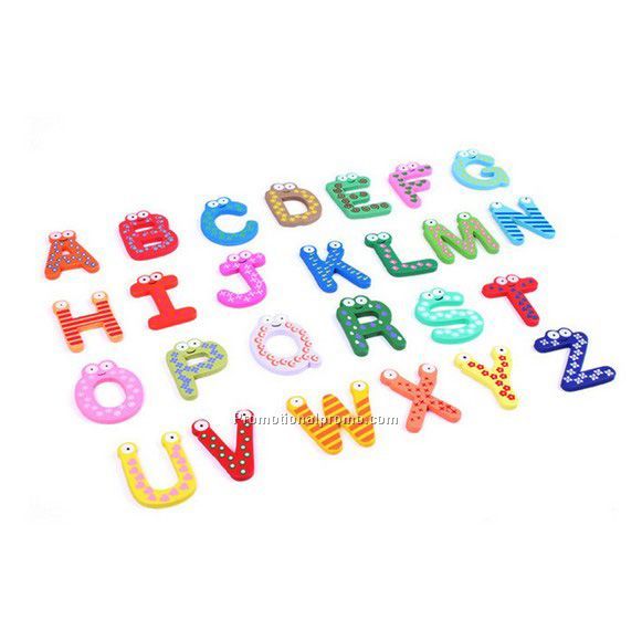 Creative wood fridge magnet