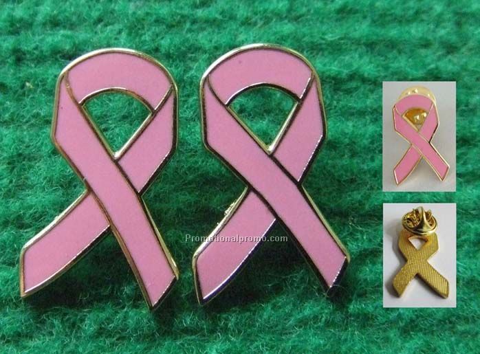 Metal Ribbon Pin