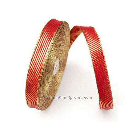 Colored christmas ribbon