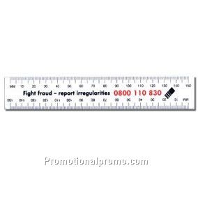 Ruler with calibration
