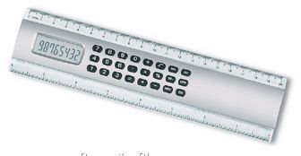 Ruler with Calculator