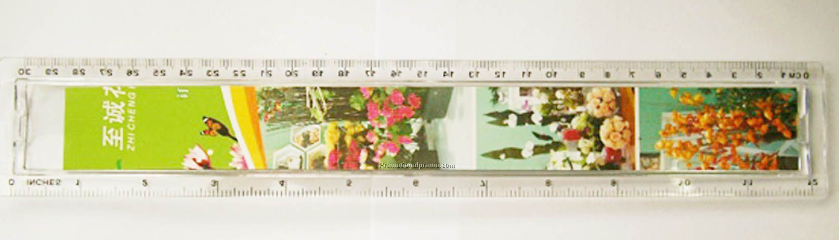 Plastic adview rulers