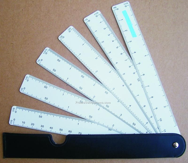 Fan Reduction Ruler