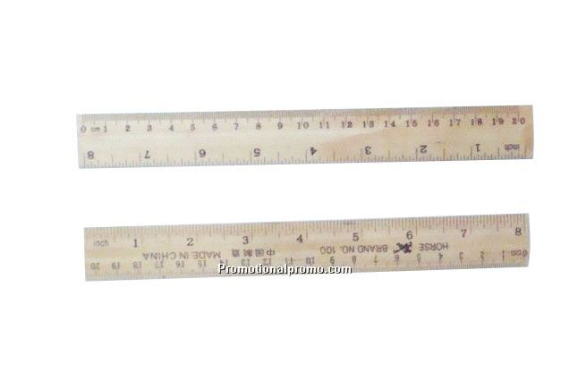 Imprinted Wooden Ruler